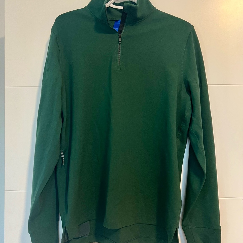 Men's Kit And Ace Quarter Zip - Green